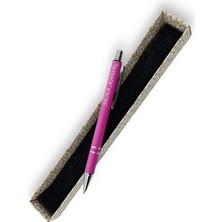 SürLaz Öğretmenler Günü Hediyesi Isme Özel Renkli Metal Tükenmez Kalem Özel Kutusunda Isim Yazılabilir