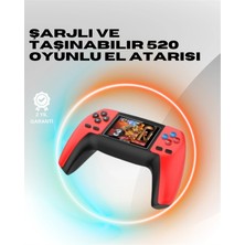 Fırsatkolik P5 Mini Retro Oyun Konsolu – Tak-Çalıştır, 520 Hazır Oyun, Portatif Kullanım