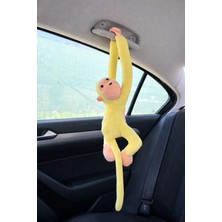 Carvian Elleri Yapışan Oyun ve Uyku Arkadaşı Peluş Maymun Oyuncak Sarılan Maymun