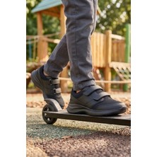 In Step Deexter Gün Boyu Konfor Sunan Çift Cırtlı Çocuk Spor Ayakkabısı – Siyah