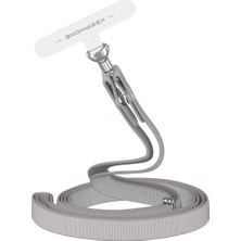 Keephone Apple iPhone Tüm Serilerle Uyumlu Çapraz Ayarlanabilir Yüksek Kaliteli Şık Manyetik Strap Telefon Askısı