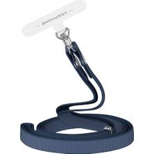 Keephone Apple iPhone Tüm Serilerle Uyumlu Çapraz Ayarlanabilir Yüksek Kaliteli Şık Manyetik Strap Telefon Askısı