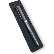 SürLaz Öğretmenler Günü Hediyesi Tekli El Yapımı Deri Kılıflı Touch Pen Kalem