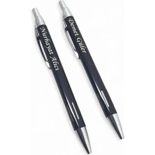 SürLaz Öğretmenler Günü Hediyesi Isme Özel Metal Tükenmez Kalem