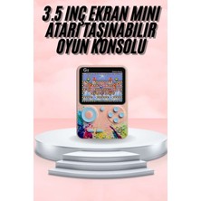 İlkyaz Fashion 3.5 Inç Klasik Retro LCD Ekran 500 Oyunlu Oyun Konsolu Taşınabilir