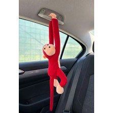 Carvian Elleri Yapışan Oyun ve Uyku Arkadaşı Peluş Maymun Oyuncak Sarılan Maymun