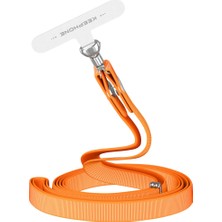 Keephone Apple iPhone Tüm Serilerle Uyumlu Çapraz Ayarlanabilir Yüksek Kaliteli Şık Manyetik Strap Telefon Askısı