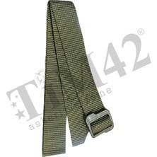 TİM42 Haki Yeşil Dokuma Taktik Kemer