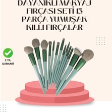 Fırsatkolik Göz Farı Allık Fondöten Için Uygun 13'lü Makyaj Fırçası Seti Kompakt Tasarım
