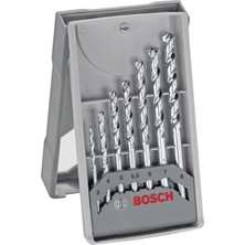 Bosch 7 Parça Çelik Matkap Ucu Takımı, Dayanıklı ve Çok Amaçlı Set