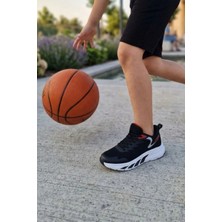 In Step Magic Pro Siyah Kırmızı Detaylı Çocuk ve Genç Spor Ayakkabı