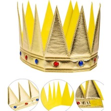 Akinco Kral Kraliyet Tacı Yetişkin Çocuk Uyumlu