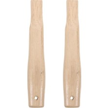 Nuvvo Hohopeti 2 Adet Balta Sapı Değişimi: Hızlı Montaj Için 22 Cm/9 Inç Ahşap Ceviz Saplı Çatı Baltası - Inşaat Onarımı Için Çekiç Sapı Aksesuarı