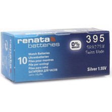 Fırsatkolik Renata 395 SR927SW 1.55V Alkalin Saat Pili 10 Adet