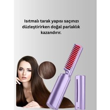 USB Şarjlı Kablosuz Saç Düzleştirici – Seyahat ve Günlük Kullanım