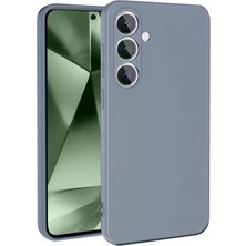 Senka Newface Samsung Galaxy S24 Fe Kılıf Nano Içi Kadife Silikon - Gri