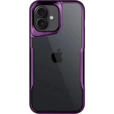 Senka Newface Iphone 16 Plus Kılıf Boyi Silikon Kapak - Derin Mor