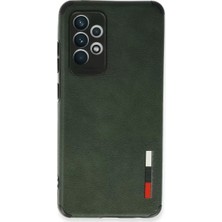 Prativas Galaxy A72 Kılıf Loop Deri Silikon - Yeşil