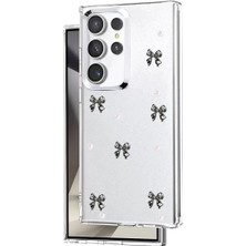 Prativas Galaxy S25 Fiyonk Desenli Kapak - Desen 8