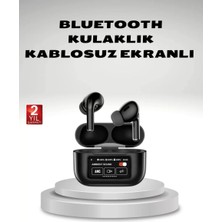 Prativas Aktif Gürültü Engelleme (Anc) Kablosuz Bluetooth Kulaklık – Dijital Ekranlı, Dokunmatik Uzun Pil