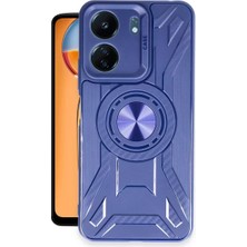 Prativas Redmi 13C Kılıf Lincoln Silikon - Lacivert