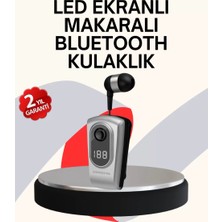 Senka Profesyonel Bluetooth Kulaklık – Klipsli, Titreşimli, Dijital Göstergeli
