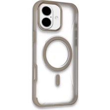 Prativas Iphone 16 Hilton Magsafe Kapak - Gold