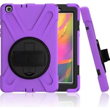 Prativas Galaxy T290 Tab A 8 Kılıf Amazing Tablet Kapak - Mor