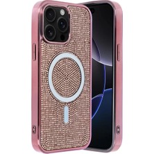 Prativas Iphone 12 Helen Magsafe Kapak - Pembe