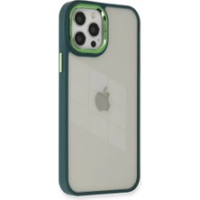 Prativas Iphone 12 Kılıf Dora Kapak - Haki Yeşil