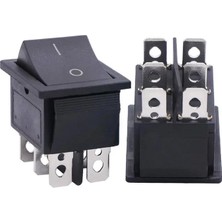 Prativas Geniş Işıksız 6p (On/off) Açma Kapama Anahtarı IC-109A