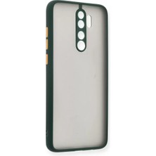 Senka Newface Redmi Note 8 Pro Kılıf Montreal Silikon Kapak - Yeşil