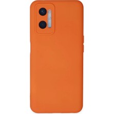 Senka Newface A96 Kılıf Nano Içi Kadife Silikon - Turuncu