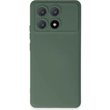 Senka Po X6 Pro Kılıf Nano Içi Kadife - Koyu Yeşil