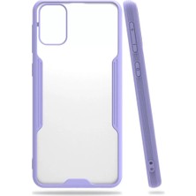 Senka Newface Samsung Galaxy M31 Kılıf Platin Silikon - Lila