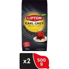 Lipton Earl Grey Dökme Çay 1 kg Bergamot Aroması ile Kaliteli Siyah Çay Keyfi Sunar