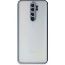 Senka Newface Redmi Note 8 Pro Kılıf Montreal Silikon Kapak - Gri