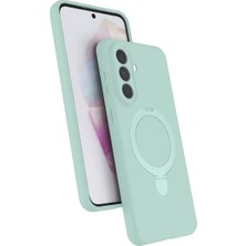 LTG Nova Galaxy A57 5g Magsafe Standlı Kapak - Su Yeşili