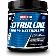 Hardline Nutrition Citrulline 300 Gr 300 Servis Toz Amino Asit Yetişkin Kullanıcılar İçin