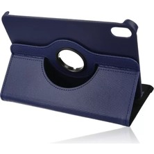 Fiberliz Newface Apple iPad Mini 6 Kılıf 360 Tablet Deri Kılıf - Lacivert