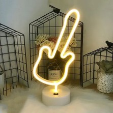 Akinco Neon Gitar Masa Lambası