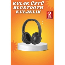 Prativas Kablosuz Bluetooth Kulaklık Kulak Üstü Mikrofonlu 5.0 Bluetooth Anc Özelliği