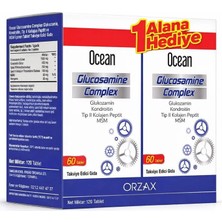 Orzax Ocean Glucosamine Kompleks 60 Tablet