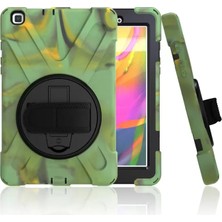 Fiberliz Newface Samsung Galaxy T290 Tab A 8 Kılıf Amazing Tablet Kapak - Kamuflaj