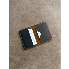 HATKA Leather Craft El Yapımı Hakiki Deri Kartlık - Card Holder K4