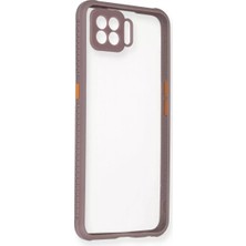 Senka Newface A73 Kılıf Miami Şeffaf Silikon - Açık Mor