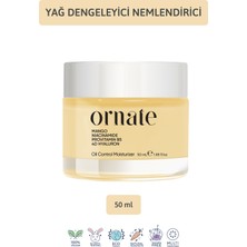 Ornate Su Bazlı Nemlendirici Krem 50 ml Onarıcı Niacinamide İçerikli Yağlı Ciltler İçin