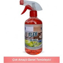 Flex Çok Amaçlı Cam ve Yüzey Temizleyici Sprey 500 ml  | Kar Çiçeği Parfüm | Hızlı Kurur | İz Bırakmaz x 500ml