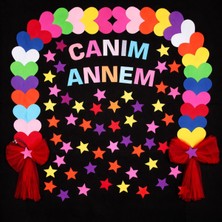 Promisebackdrop2 Anneler Günü Kutlu Olsun,canım Annem Okul Etkinlik Kumaş Fon 150X 200 cm