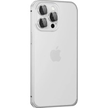 Fiberliz Joko Apple iPhone 15 Pro Max Metal Bumper Mat Kapak - Gümüş